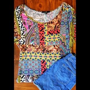 F21 Vintage Retro Top
